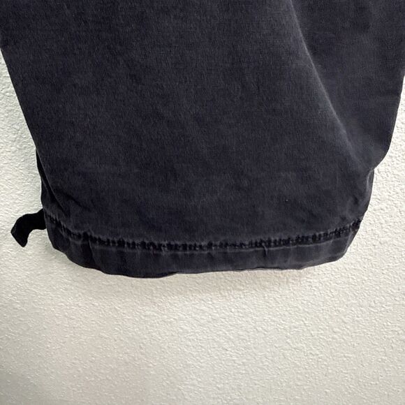 American Eagle Cargo Pants Size 6 Regular Dark Gray Utility Pockets Jogger Style - Picture 3 of 7